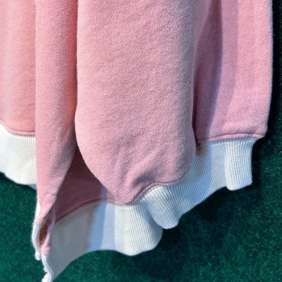 🔥 05 NWT BlueVelvet Heart Peace Symbol Patchwork Sweatshirt FIRM - Picture 3 of 12